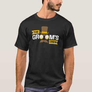 Junggesellenabschied Bräutigam Crew Stag Hochzeits T-Shirt