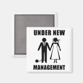 Junggesellenabschied Bräutigam Stag Do Hochzeit Lu Magnet (Vorderseite/Rückseite)