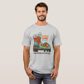 Junggesellenabschied Camping T-Shirt Wochenende (Vorne ganz)