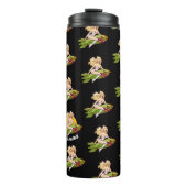 Junggesellenabschied Chaos Golf Papa Retro Bomber  Thermosbecher (Vorderseite)