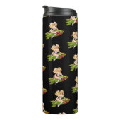 Junggesellenabschied Chaos Golf Papa Retro Bomber  Thermosbecher (Nach rechts gedreht)