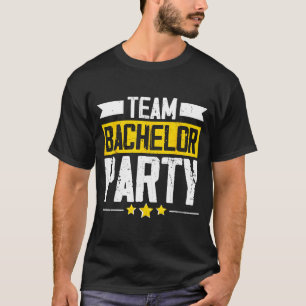 Junggesellenabschied Crew Bräutigam Hochzeit Bräut T-Shirt