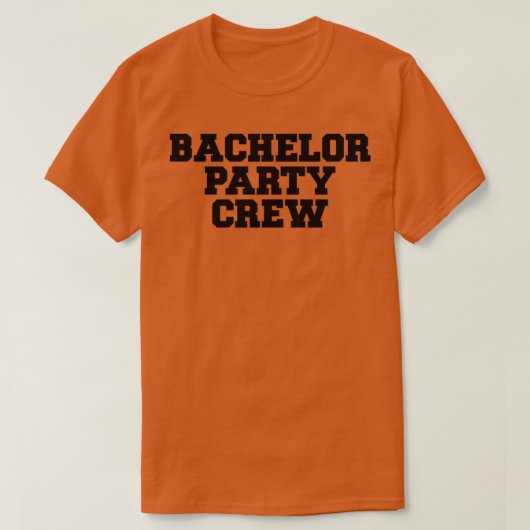 Junggesellenabschied Crew Kunst Hochzeit Braut Paa T-Shirt (Design vorne)