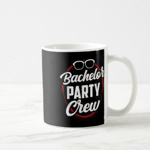 Junggesellenabschied Crew Team Braut Bräutigam Kaffeetasse