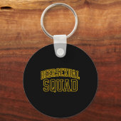 Junggesellenabschied-Design für Beerual-Squad-Matc Schlüsselanhänger (Vorderseite)