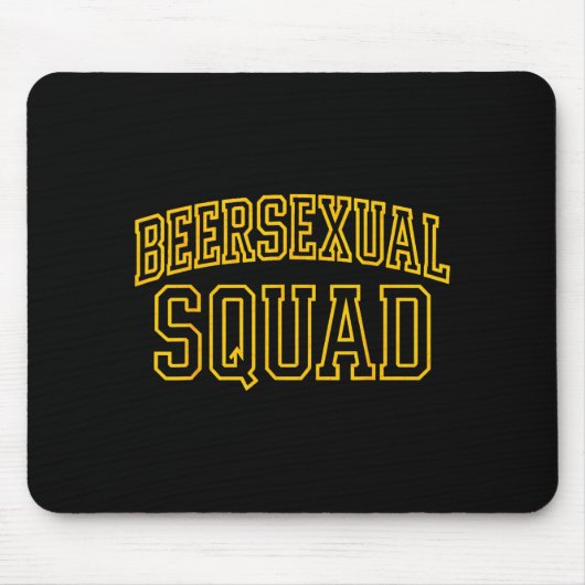 Junggesellenabschied-Design für die Beerual-Squad- Mousepad (Vorne)
