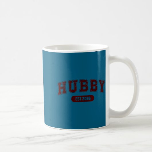Junggesellenabschied Ehefrau und Ehemann est 2026 Kaffeetasse (Rechts)