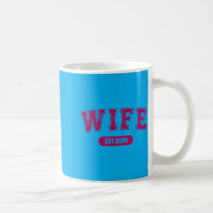 Junggesellenabschied Ehefrau und Ehemann Est 2026 Kaffeetasse