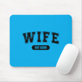 Junggesellenabschied Ehefrau und Ehemann Est 2026 Mousepad (Mit Mouse)