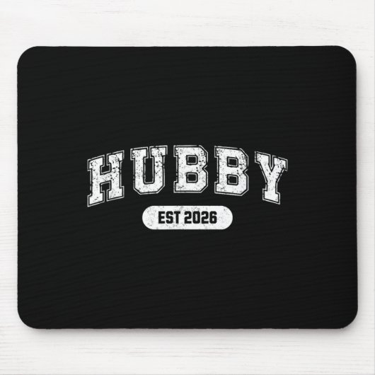 Junggesellenabschied Ehefrau und Ehemann Est 2026 Mousepad (Vorne)