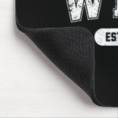 Junggesellenabschied Ehefrau und Ehemann Est 2026 Mousepad (Ecke)