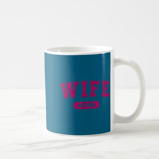 Junggesellenabschied Ehefrau und Ehemann seit 2026 Kaffeetasse (Rechts)