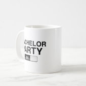 Junggesellenabschied Ein Kaffeetasse (Vorderseite Links)