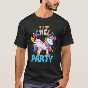 Junggesellenabschied Einhorn Hochzeit Junggeselle T-Shirt