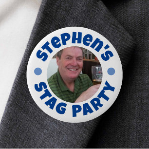 Junggesellenabschied-Foto-Button-Abzeichen Button