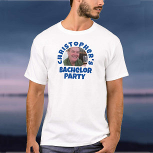 Junggesellenabschied Foto des Mannes T-Shirt