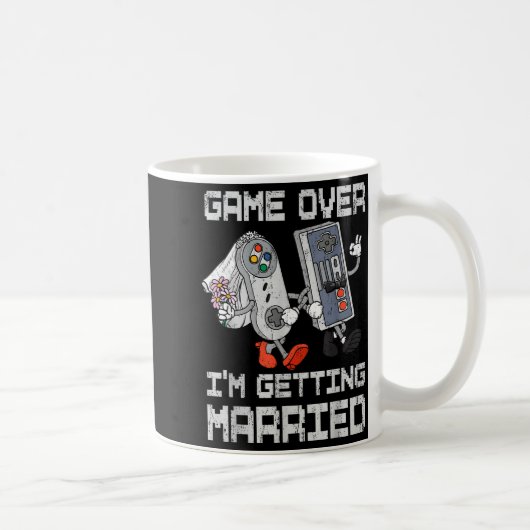 Junggesellenabschied: Game over, ich heirate, Game Kaffeetasse (Rechts)