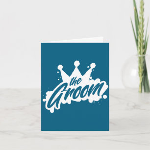 Junggesellenabschied Geschenk für den Bräutigam Karte