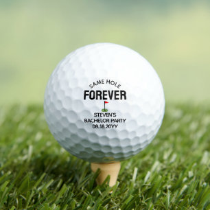 Junggesellenabschied-Geschenk 'Immer im selben Loc Golfball