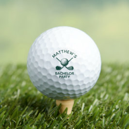 Junggesellenabschied Geschenke mit individuellem N Golfball