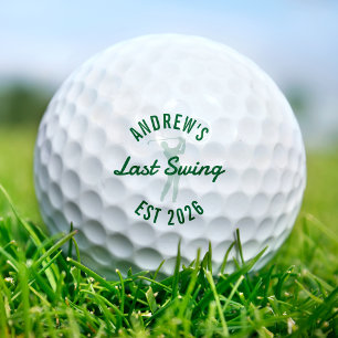 Junggesellenabschied Golf Letzter Schwung vor dem  Golfball