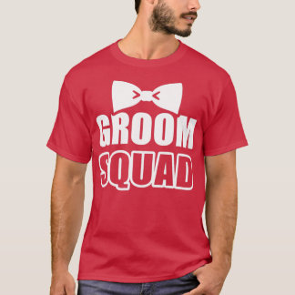 Junggesellenabschied Groom Squad 3 T-Shirt