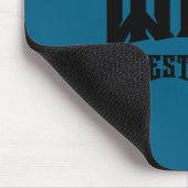 Junggesellenabschied Grunge Rock Ehefrau seit 2026 Mousepad (Ecke)