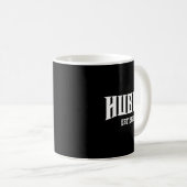 Junggesellenabschied Grunge Rock Ehemann Est 2026 Kaffeetasse (VorderseiteRechts)