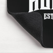 Junggesellenabschied Grunge Rock Ehemann Est 2026 Mousepad (Ecke)