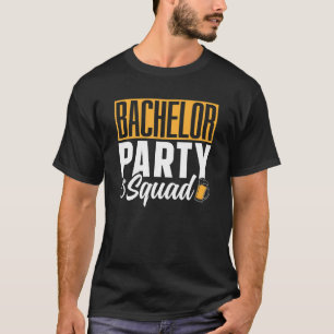 Junggesellenabschied Gruppe Braut Bräutigam Team T-Shirt