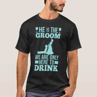Junggesellenabschied Herren Wochenende Nacht Ausge T-Shirt