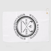 Junggesellenabschied Hochzeitsgeschenk Golfhandtuch (Horizontal)