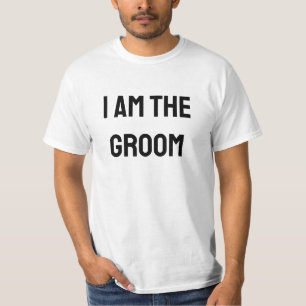 Junggesellenabschied ich bin der Bräutigam lustig T-Shirt