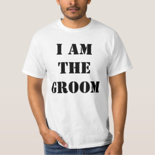 Junggesellenabschied Ich bin der Bräutigam lustig T-Shirt