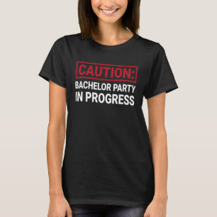 Junggesellenabschied im Gange Junggesellen-Ausflu T-Shirt