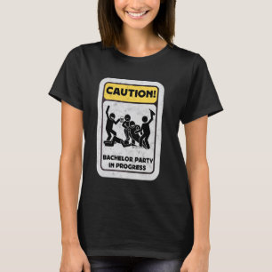 Junggesellenabschied im Gange Junggesellenparty Br T-Shirt