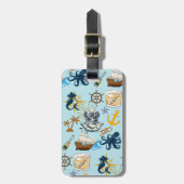 Junggesellenabschied im maritimen Stil Gepäckanhänger (Vorderseite vertikal)