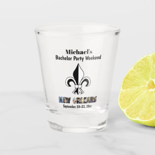 Junggesellenabschied in New Orleans Geschenk Männe Schnapsglas