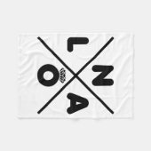 Junggesellenabschied in New Orleans Nola Hochzeit Fleecedecke (Vorderseite (Horizontal))