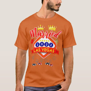 Junggesellenabschied in Vegas Verheiratet in Vegas T-Shirt
