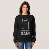 Junggesellenabschied Junggesellenparty Junggesel Sweatshirt (Vorne ganz)