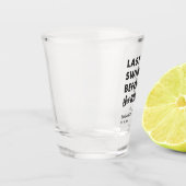 Junggesellenabschied Letzter Tanz vor dem Traualta Schnapsglas (Links)