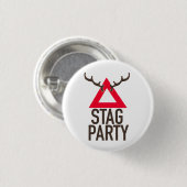 Junggesellenabschied-Logo Button (Vorne & Hinten)