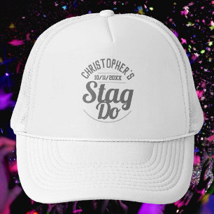 Junggesellenabschied Mann Truckerkappe