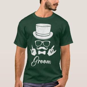 Junggesellenabschied Männer Bräutigam Hochzeit  T-Shirt