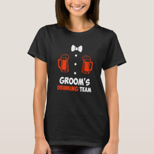 Junggesellenabschied Männer Team Bräutigam Hochzei T-Shirt