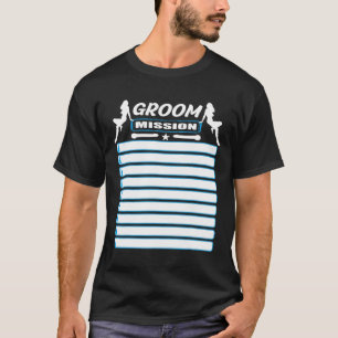 Junggesellenabschied mit Checkliste - Aufgaben Für T-Shirt