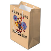 Junggesellenabschied Mittlere Geschenktüte (Rückseite Schrägansicht)