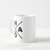 Junggesellenabschied New Orleans Nola Hochzeit Brä Kaffeetasse (Vorderseite Links)