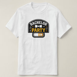 Junggesellenabschied On – Modernes Unisex T‑Shirt T-Shirt